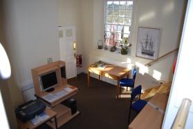 The Archive Office upstairs